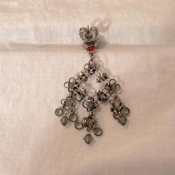 Sorrelli Chandelier Earrings with Multicolored Swarovski Crystals - Picture 3 of 3